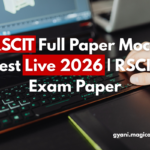 RSCIT Full Paper Mock Test Live 2026 | RSCIT Exam Paper
